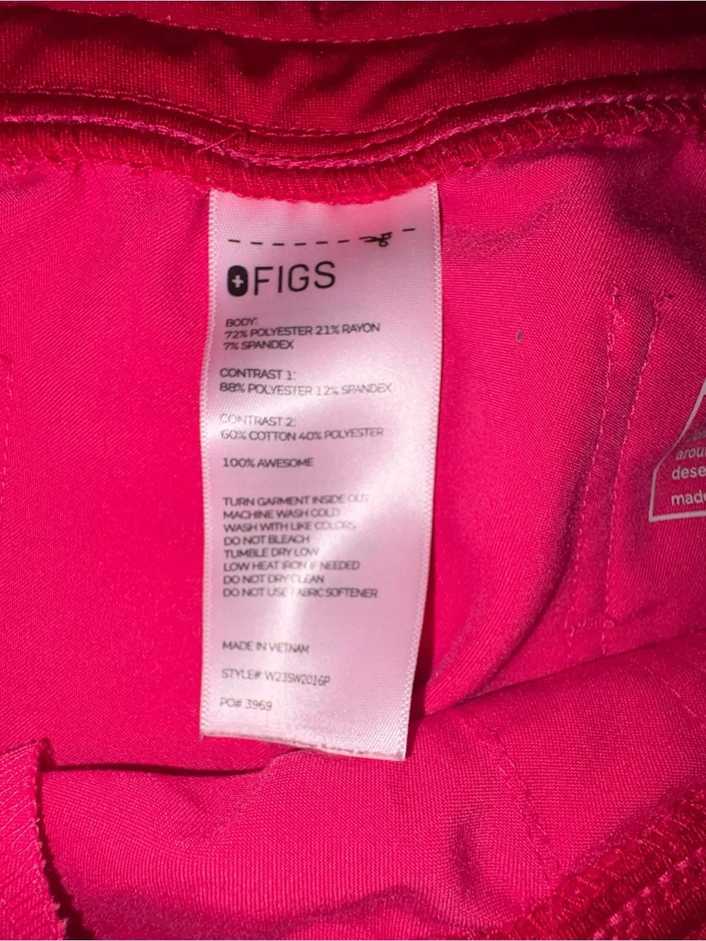 Figs | Pants & Jumpsuits | Figs Hot Pink Jogger Sweatpants With Lime ...